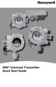 XNX™ Universal Transmitter Operation Manual